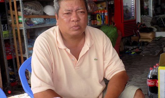 Ngư dân Trần Văn Đạt (TP Nha Trang, tỉnh Khánh Hòa) cho rằng, mức thanh toán nợ gốc lúc thấp lúc cao gây khó khăn cho ngư dân. Ảnh: PV