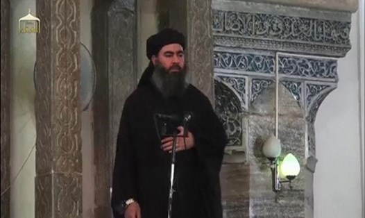 Thủ lĩnh tối cao IS Abu Bakr al-Baghdadi. Ảnh: Reuters. 