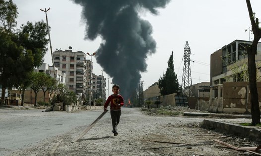 Anh thúc giục Nga không ngăn cản điều tra vụ tấn công hóa học ở Douma. Ảnh: AFP