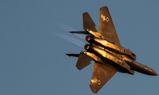 Máy bay chiến đấu F-15 của Không quân Israel. Ảnh: Reuters