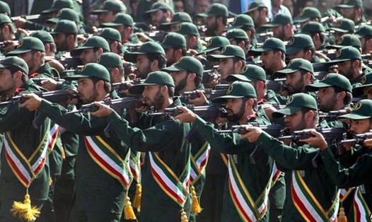 Lệnh trừng phạt mới của Mỹ nhắm vào IRGC. Ảnh: AFP. 