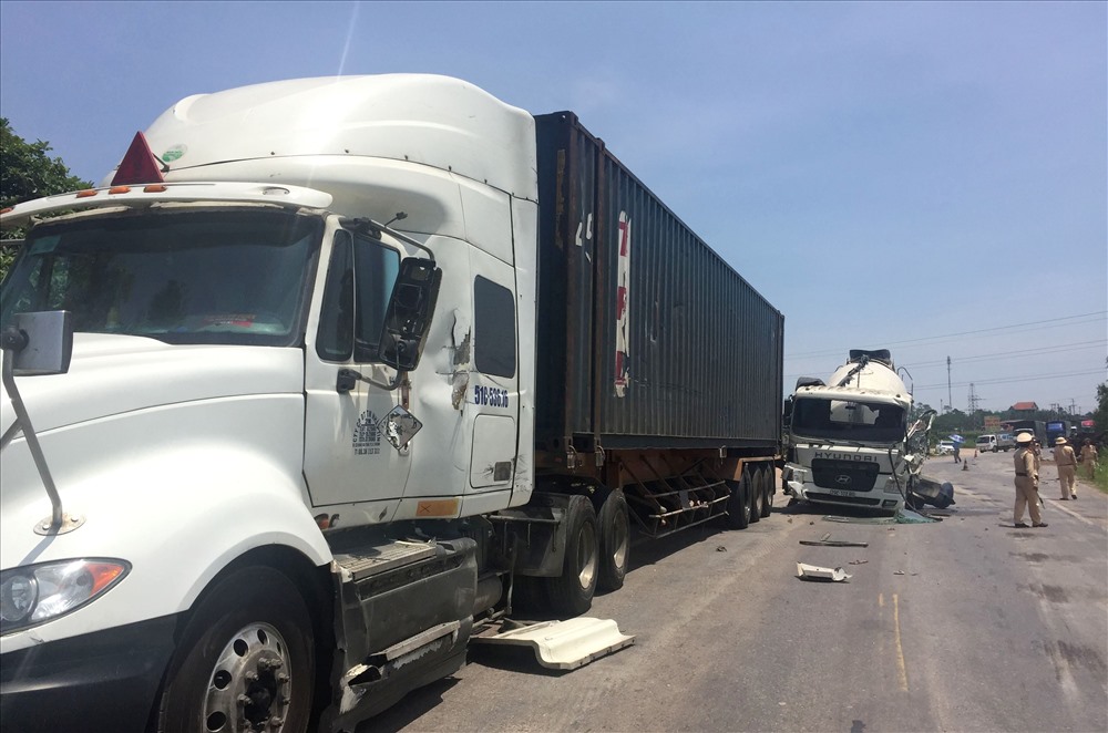 Hiện trường vụ việc. Ảnh: Lê Phi Long