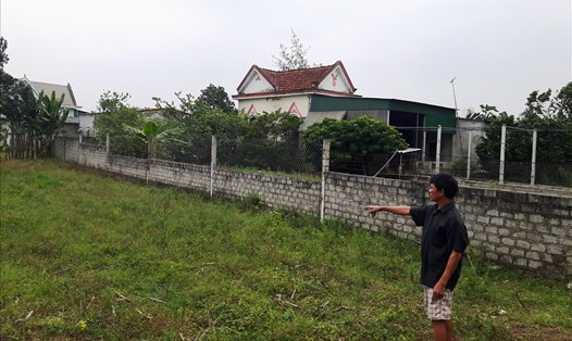 Nhiều khuất tất, sai phạm về đất đai tại xã Nghi Phong chưa được xử lý rốt ráo. Ảnh: QUANG ĐẠI