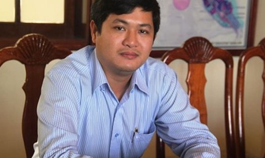 Ông Nguyễn Phước Hoài Bảo từ Giám đốc Sở KHĐT tỉnh Quảng Nam xuống làm nhân viên. Ảnh: A.C