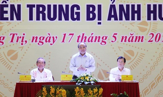 Thủ tướng Nguyễn Xuân Phúc chủ trì hội nghị. Ảnh: P.V
