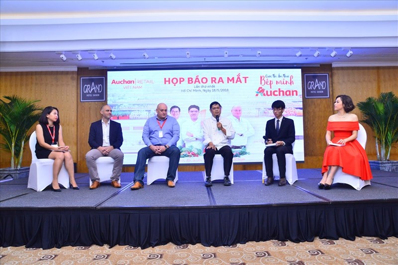 Cuộc thi ẩm thực “Bếp mình Auchan” 2018