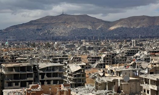 Các phần tử nổi dậy ở vùng nông thôn phía bắc Homs và vùng nông thôn phía nam Hama sẽ rời đi theo thỏa thuận với chính phủ Syria. Ảnh: CNN. 