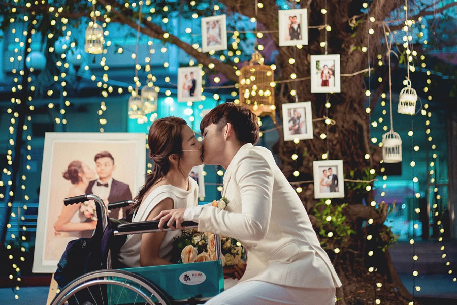 Cảnh phim Việt “100 ngày bên em”. Ảnh do Galaxy Media cung cấp