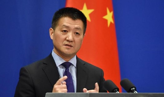 Phát ngôn viên Bộ Ngoại giao Trung Quốc Lục Khảng. Ảnh: AFP