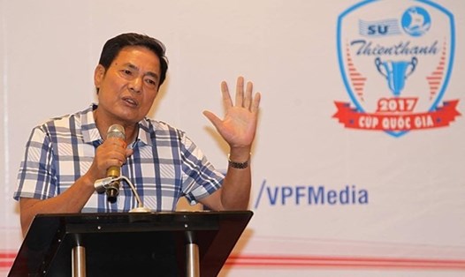Ông Trần Mạnh Hùng vẫn có cơ hội tranh cử ở Đại hội VFF khoá VIII. Ảnh: VPF