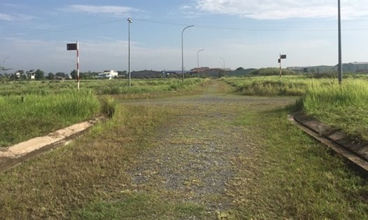 Hình ảnh bỏ hoang hiện tại của dự án Everluck Residence tại huyện Thủ Thừa, tỉnh Long An. Ảnh do khách hàng cung cấp
