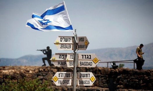Israel tuyên bố Mỹ sẽ công nhận chủ quyền của Israel trên cao nguyên Golan trong vài tháng tới. Ảnh: Reuters. 