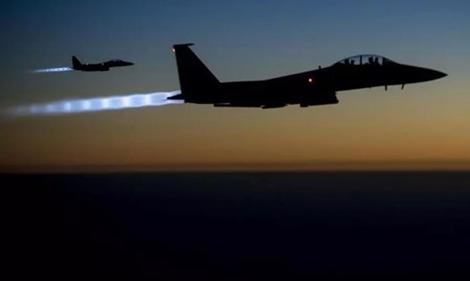 Mỹ lên tiếng về cuộc không kích của liên quân vào Syria. Ảnh: Reuters.