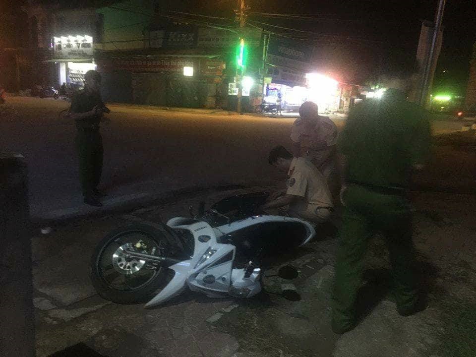 Hiện trường vụ việc (ảnh: P.V)