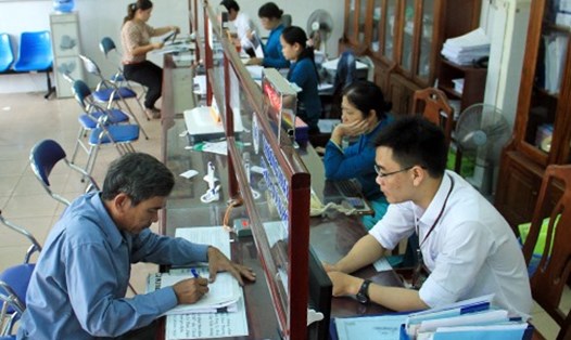 Khu vực một cửa ở Đà Nẵng trong giờ làm việc (ảnh: Nguyễn Đông/Vnexpress.net).
