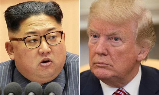 Nhà lãnh đạo Triều Tiên Kim Jong-un và Tổng thống Mỹ Donald Trump. Ảnh: Getty