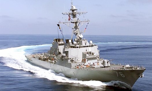 Khu trục hạm USS Higgins. Ảnh: US Navy