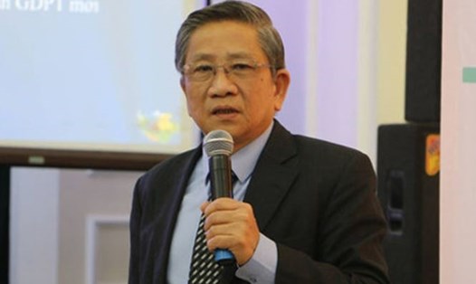 GS Nguyễn Minh Thuyết - Tổng chủ biên Chương trình Giáo dục phổ thông tổng thể.
