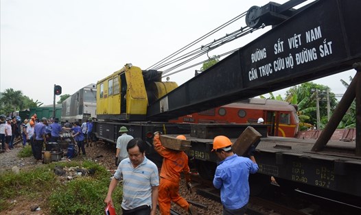 Hiện trường vụ tai nạn 2 tàu hàng tại Quảng Nam