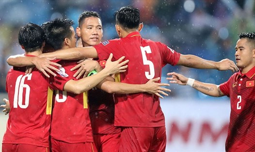 ĐT Việt Nam sẽ được xếp ở nhóm hạt giống số 3 tại lễ bốc thăm chia bảng CKV Asian Cup 2019. Ảnh: AFC
