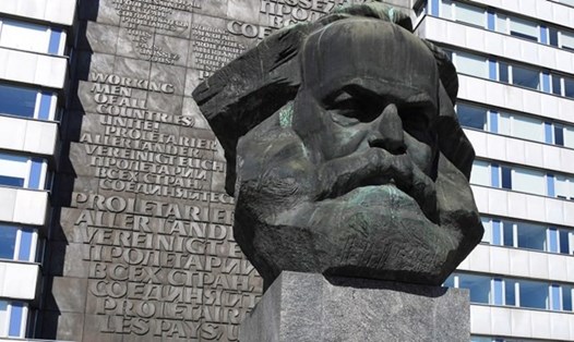 Tượng Karl Marx ở Chemnitz, Đức. (Nguồn: Reuters)