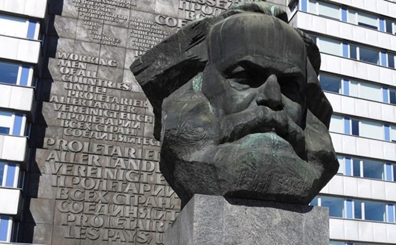Tượng Karl Marx ở Chemnitz, Đức. (Nguồn: Reuters)