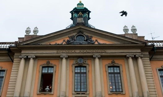 Viện Hàn lâm Thụy Điển  thông báo hoãn trao giải Nobel văn học năm 2018. Ảnh: CNN. 
