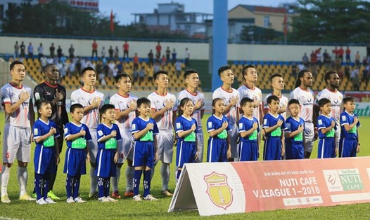 Nam Định đã có chiến thắng đầu tiên ở V.League 2018. Ảnh: VPF