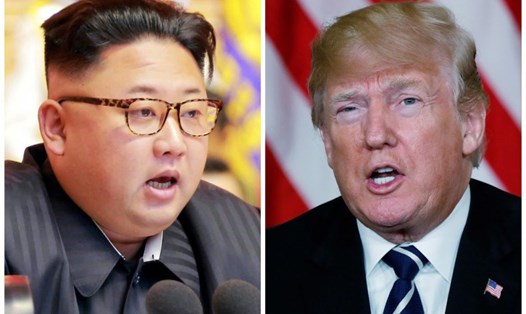 Tổng thống Donald Trump và nhà lãnh đạo Kim Jong-un sẽ gặp nhau ở Singapore. Ảnh: KCNA/Reuters