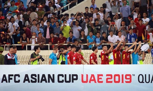 ĐT Việt Nam hướng đến các mục tiêu lớn là AFF Cup và Asian Cup. Ảnh: H.A