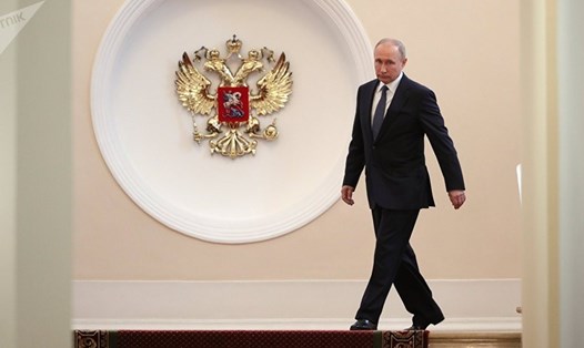Tổng thống Vladimir Putin chính thức bắt đầu nhiệm kỳ 4 vào ngày 7.5.2018. Ảnh: Sputnik