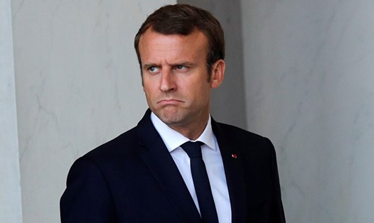 Tổng thống Pháp Emmanuel Macron. Ảnh: Reuters. 