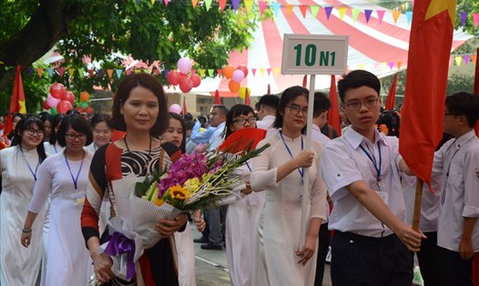 HĐND TP Hà Nội đang đề xuất mức tăng mức học phí cho năm học 2018-2019. Ảnh: HN