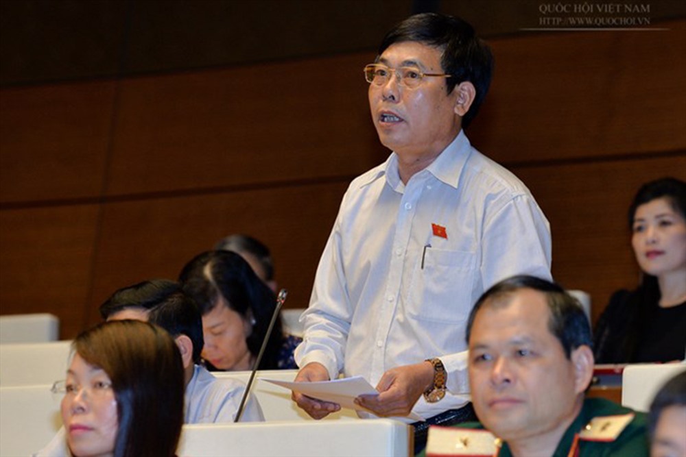 Theo ĐB Phạm Đình Cúc, việc chứng minh tài sản tham nhũng hay không là trách nhiệm của cơ quan điều tra, kiểm sát chứ không phải của bị can, bị cáo. Ảnh: P.V