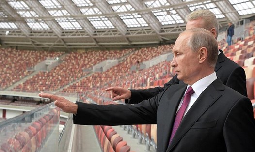 Nước Nga đã sẵn sàng cho World Cup 2018. Ảnh: Reuters