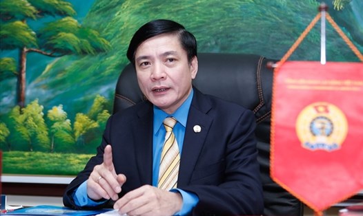 Đồng chí Bùi Văn Cường - Phó Chủ tịch Liên hiệp Công đoàn Thế giới, Ủy viên Trung ương Đảng, Chủ tịch Tổng LĐLĐVN.