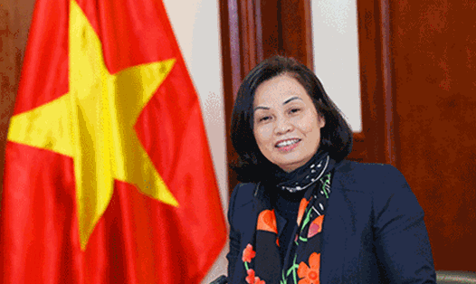 Bà Bùi Thị Thanh - Phó Chủ tịch UBTƯ MTTQ Việt Nam. Ảnh: Quang Vinh