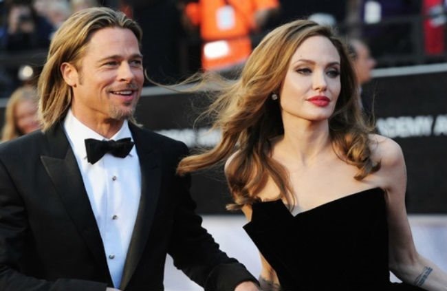 Angelina Jolie và Brad Pitt 