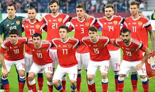 Tuyển Nga không nhận được nhiều kỳ vọng của người hâm mộ nhà tại World Cup 2018. Ảnh: FIFA