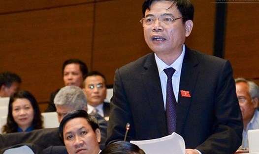 Bộ trưởng NN&PTNT Nguyễn Xuân Cường. Ảnh: Quốc hội