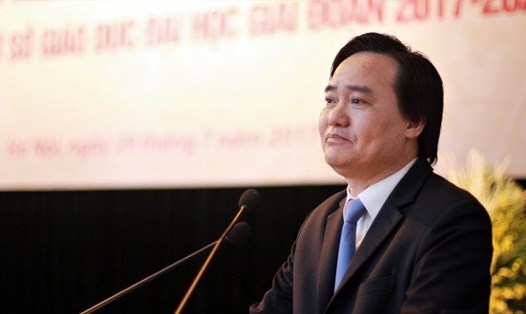 Bộ trưởng Phùng Xuân Nhạ đề nghị các trường đại học không nên tuyển sinh bằng mọi giá. Ảnh: Lê Văn