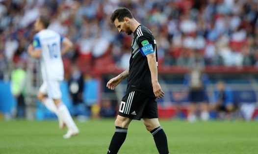 Nỗi thất vọng của Messi. Ảnh: FIFA
