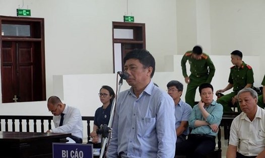 Bị cáo Ninh Văn Quỳnh tại tòa.