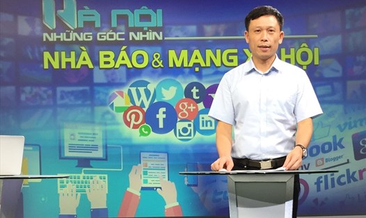  PGS.TS Nguyễn Thành Lợi - Tổng Biên tập Tạp chí Người làm báo. Ảnh: NVCC. 
