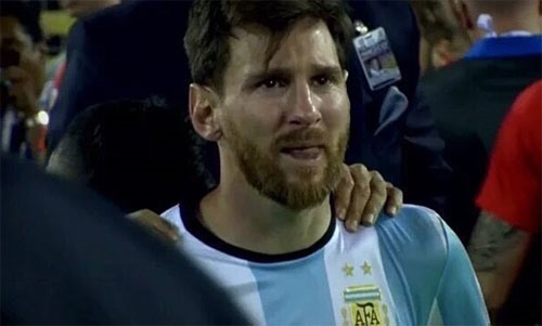 Lionel Messi Giọt nước mắt người đàn ông tài hoa  Báo Người lao động