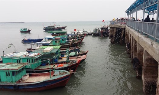 Cầu cảng Cô Tô. Ảnh: Nguyễn Hùng