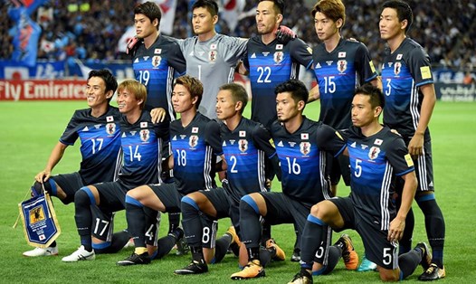 Đội tuyển Nhật Bản dự World Cup 2018.  
