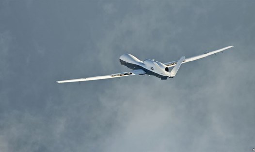 Máy bay trinh thám không người lái MQ-4C Triton của Mỹ. Ảnh: Reuters