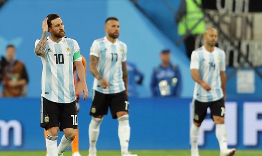 Messi và Argentina đã vượt cửa tử có phần may mắn. Ảnh: FIFA
