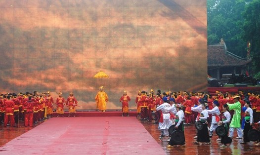 Lễ hội Lam Kinh, một trong những sự kiện văn hóa do Sở VHTTDL Thanh Hóa tổ chức hàng năm. 